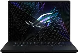 Notebook|ASUS|ROG Zephyrus|GU604VY-NM001W|CPU i9-13900H|2600 MHz|16&quot;|2560x1600|RAM 32GB|DDR5|4800 MHz|SSD 2TB|NVIDIA GeForce RTX 4090|16GB|ENG|Windows 11 Home|Black|2.1 kg|90NR0BR3-M002V0 Portatīvais dators цена и информация | Ноутбуки | 220.lv