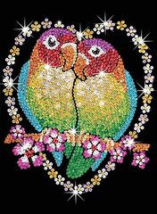 Алмазная мозаика Sequin Art Love Birds, 25 x 34 см цена и информация | Алмазная мозаика | 220.lv