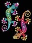 Dimantu mozaīka Sequin Art Geckos, 24 x 35 cm cena un informācija | Dimantu mozaīkas | 220.lv