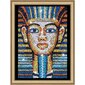 Dimantu mozaīka Sequin Art Tutankhamun, 25 x 34 cm cena un informācija | Dimantu mozaīkas | 220.lv