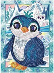 Dimanta mozaīka Sequin Art Pip the Penguin, 25 x 34 cm cena un informācija | Dimantu mozaīkas | 220.lv