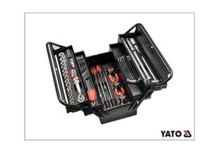 YATO INSTRUMENTU KASTE 62 gab. 3895 cena un informācija | Instrumentu kastes | 220.lv