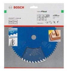 Дисковая пила Bosch Wood Expert 190x20 мм, 48 ЗУБ. цена и информация | Пилы, циркулярные станки | 220.lv