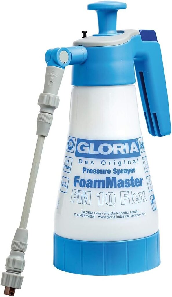 Gloria Dārza Spiediena Šļūtene Gloria FoamMaster FM10 Flex Putas 1 L цена и информация | Dārza instrumenti | 220.lv