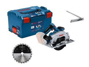 BOSCH ripzāģis 18V 165mm GKS 185-LI SOLO L-BOXX cena un informācija | Zāģi, ripzāģi | 220.lv