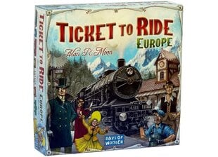 Настольная игра TICKET TO RIDE Европа цена и информация | Настольная игра | 220.lv