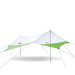 Sešstūru tents Naturehike 5.2x4.6m, zaļa/pelēka цена и информация | Палатки | 220.lv