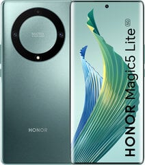 Honor Magic5 Lite 5G 6/256GB Dual SIM, Emerald Green цена и информация | Мобильные телефоны | 220.lv