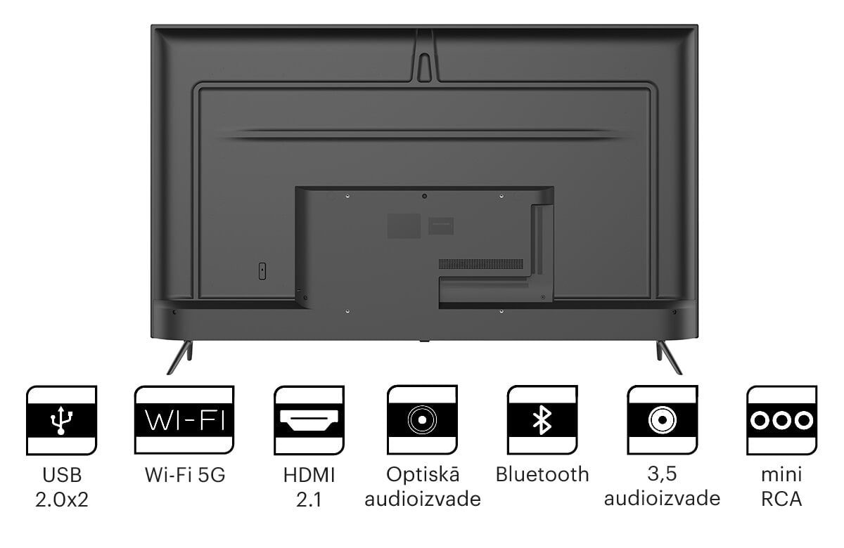 Kivi 65U740NB cena un informācija | Televizori | 220.lv