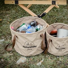 Salokāms spainis Naturehike, brūns, 10L цена и информация | Ящики для вещей | 220.lv