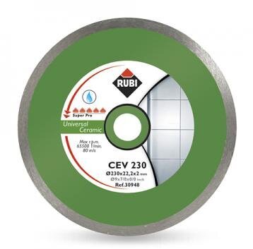 RUBI DIMANTA ASMENS KERAMIKAI CEV 200 x 25,4 mm SUPERPRO cena un informācija | Slīpmašīnas | 220.lv