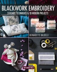 Blackwork Embroidery: Stitches, Techniques & 13 Modern Projects cena un informācija | Grāmatas par veselīgu dzīvesveidu un uzturu | 220.lv