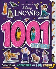 Disney Encanto: 1001 Stickers cena un informācija | Grāmatas mazuļiem | 220.lv