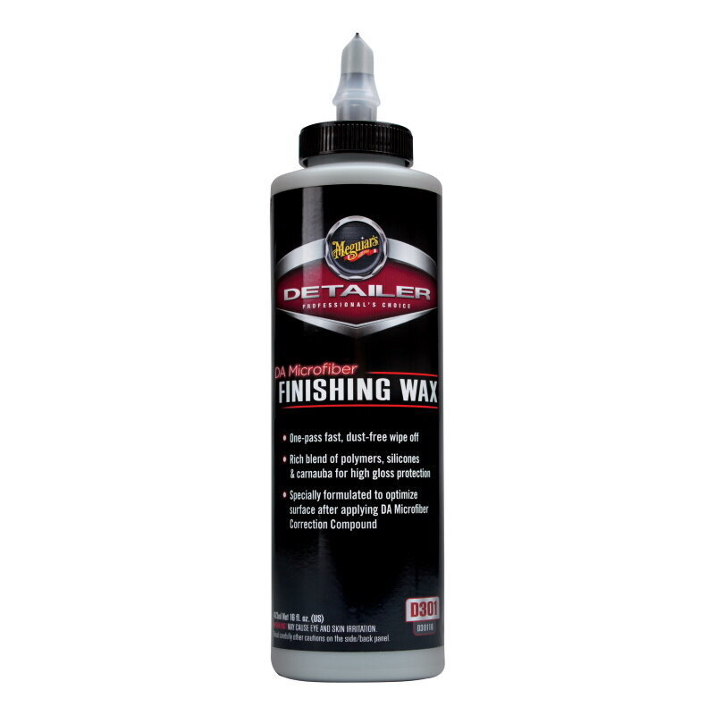 Meguiars D301016 DA Apdares vasks lietošanai pēc Microfiber Cutting Compound D300 uzklāšanas Super Spīdums 473ml (USA) cena un informācija | Auto ķīmija | 220.lv