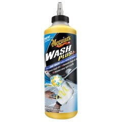 Meguiars G25024E All in One Wash Plus līdzeklis Notīra ieēdušos kukaiņus, darvas traipus Nopulē vieglus skrāpējumus (USA) cena un informācija | Auto ķīmija | 220.lv
