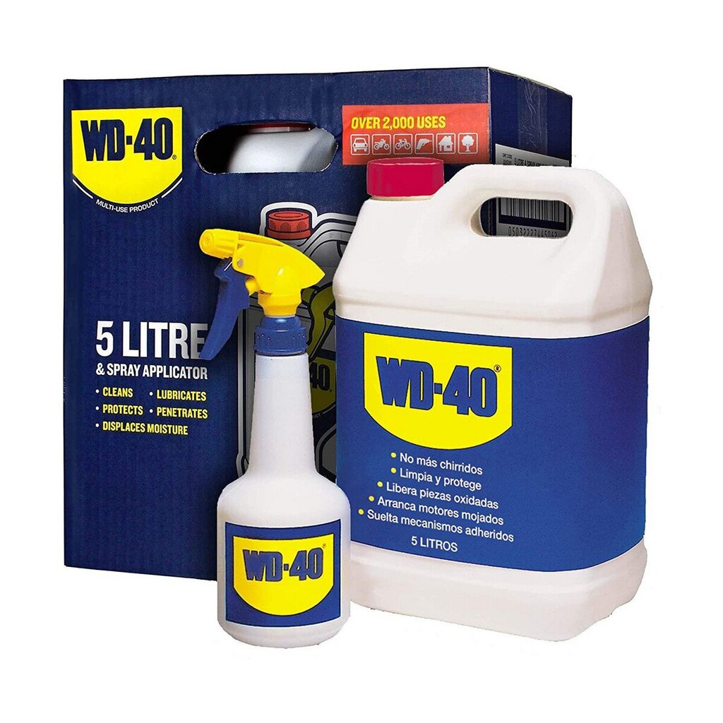 Lubrikants Multilietošana WD-40 44506 Izsmidzinātājs Multilietošana Karafe 5 L (5L) cena un informācija | Auto ķīmija | 220.lv