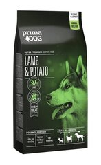 PrimaDog ieaugušiem suņiem, ar jēru Lammas Peruna, 10 kg cena un informācija | Sausā barība suņiem | 220.lv