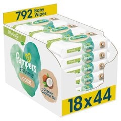 Влажные салфетки для младенцев PAMPERS Harmonie Coco, 792шт. цена и информация | Pampers Для ухода за младенцем | 220.lv