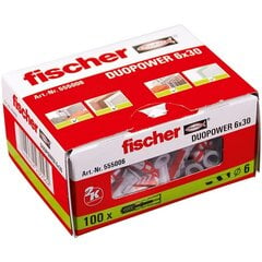 Kniedes Fischer Duopower 555006 100 Daudzums Ø 6 x 30 mm cena un informācija | Rokas instrumenti | 220.lv