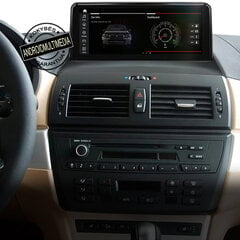 BMW X3 E83 2004-10 Android planšetdators Multivide cena un informācija | Auto magnetolas, multimedija | 220.lv