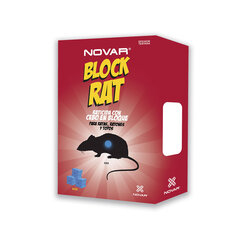 Крысиный яд Novar Приманка 300 g цена и информация | Средства защиты от кротов, грызунов | 220.lv
