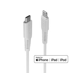 2m USB C to Lightning Cable white Lindy 31317 cena un informācija | Savienotājkabeļi | 220.lv