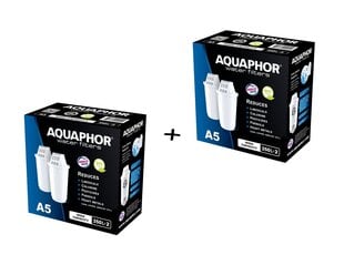 Aquaphor А5 2/1, набор 2шт цена и информация | Фильтры для воды | 220.lv