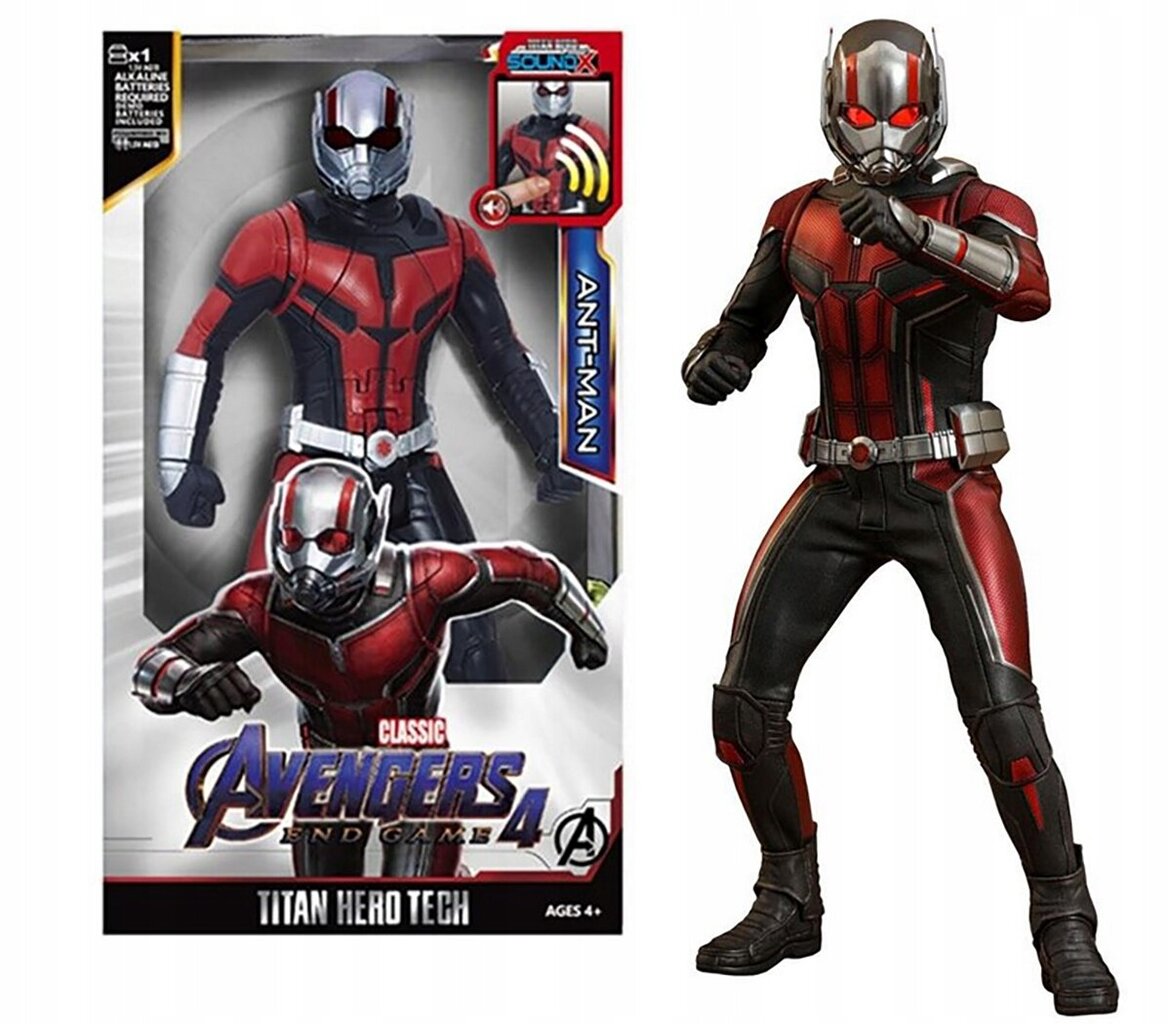 Atriebēju / avengers figūriņa - Ant-man / Skudrcilvēks ar skaņām 28cm cena un informācija | Datorspēļu suvenīri | 220.lv