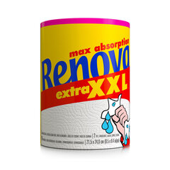 Бумажные полотенца для кухни Maxiabsorption Renova XXL цена и информация | Туалетная бумага, бумажные полотенца | 220.lv