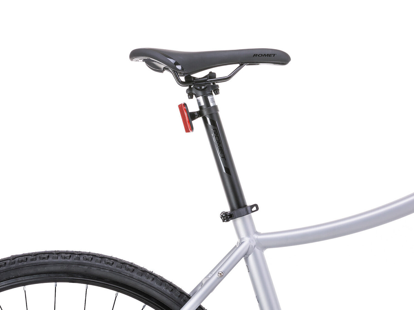 Hibrīda velosipēds Romet Orkan 4 D 28" 2023, sudrabains цена и информация | Velosipēdi | 220.lv