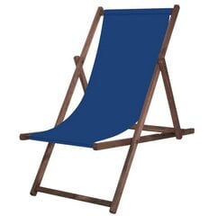 Zvilnis Springos Oxford23 DC0012, zils cena un informācija | Sauļošanās krēsli | 220.lv