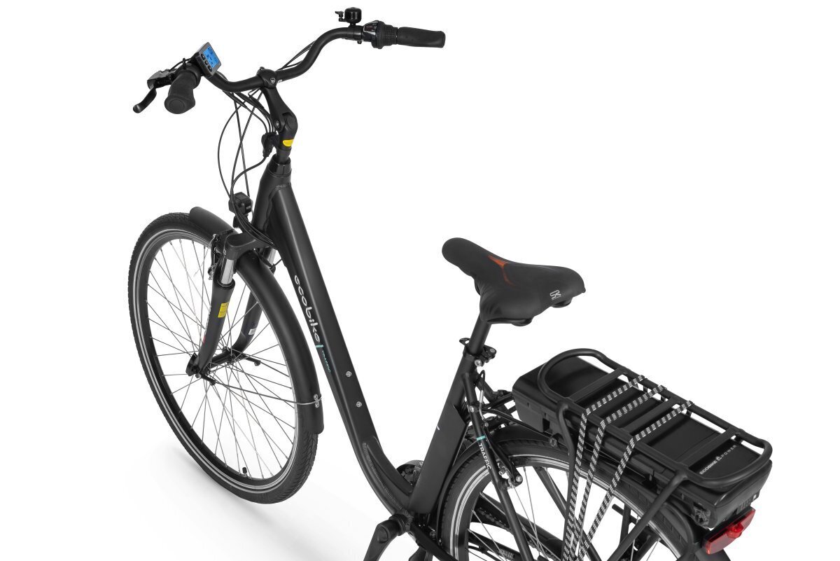 Elektriskais velosipēds Ecobike Traffic 17,5 Ah LG, melns cena un informācija | Elektrovelosipēdi | 220.lv