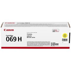 Картридж Canon Toner 069H Yellow (5095C002) цена и информация | Картриджи для лазерных принтеров | 220.lv