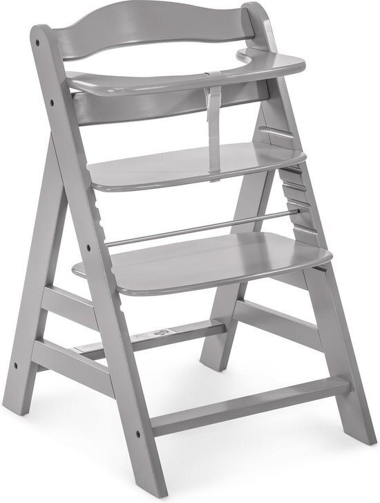 Hauck barošanas krēsls Alpha, grey cena un informācija | Barošanas krēsli | 220.lv