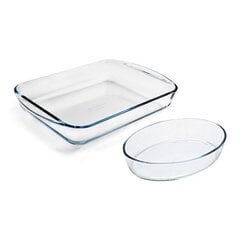 Набор форм для запекания Pyrex, 2 шт. цена и информация | Формы, посуда для выпечки | 220.lv
