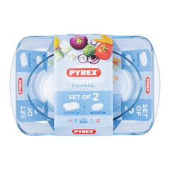 Набор форм для запекания Pyrex, 2 шт. цена и информация | Формы, посуда для выпечки | 220.lv