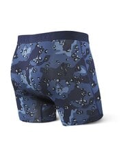 Bokseršorti vīriešiem, Saxx Vibe Boxer Brief, Zils - Nighthawk 52815-386 цена и информация | Мужские трусы | 220.lv