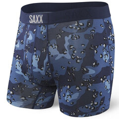 Bokseršorti vīriešiem, Saxx Vibe Boxer Brief, Zils - Nighthawk 52815-386 цена и информация | Мужские трусы | 220.lv