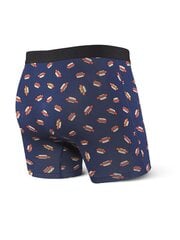 Bokseršorti vīriešiem, Saxx Vibe Boxer Brief, Tumši zils - Hotdog 55555-386 цена и информация | Мужские трусы | 220.lv