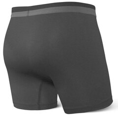 Bokseršorti vīriešiem, Saxx Sport Mesh Boxer Brief Fly, Melns 61358-600 cena un informācija | Vīriešu apakšbikses | 220.lv