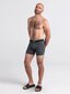 Bokseršorti vīriešiem, Saxx Sport Mesh Boxer Brief Fly, Grafīts 61362-601 цена и информация | Vīriešu apakšbikses | 220.lv