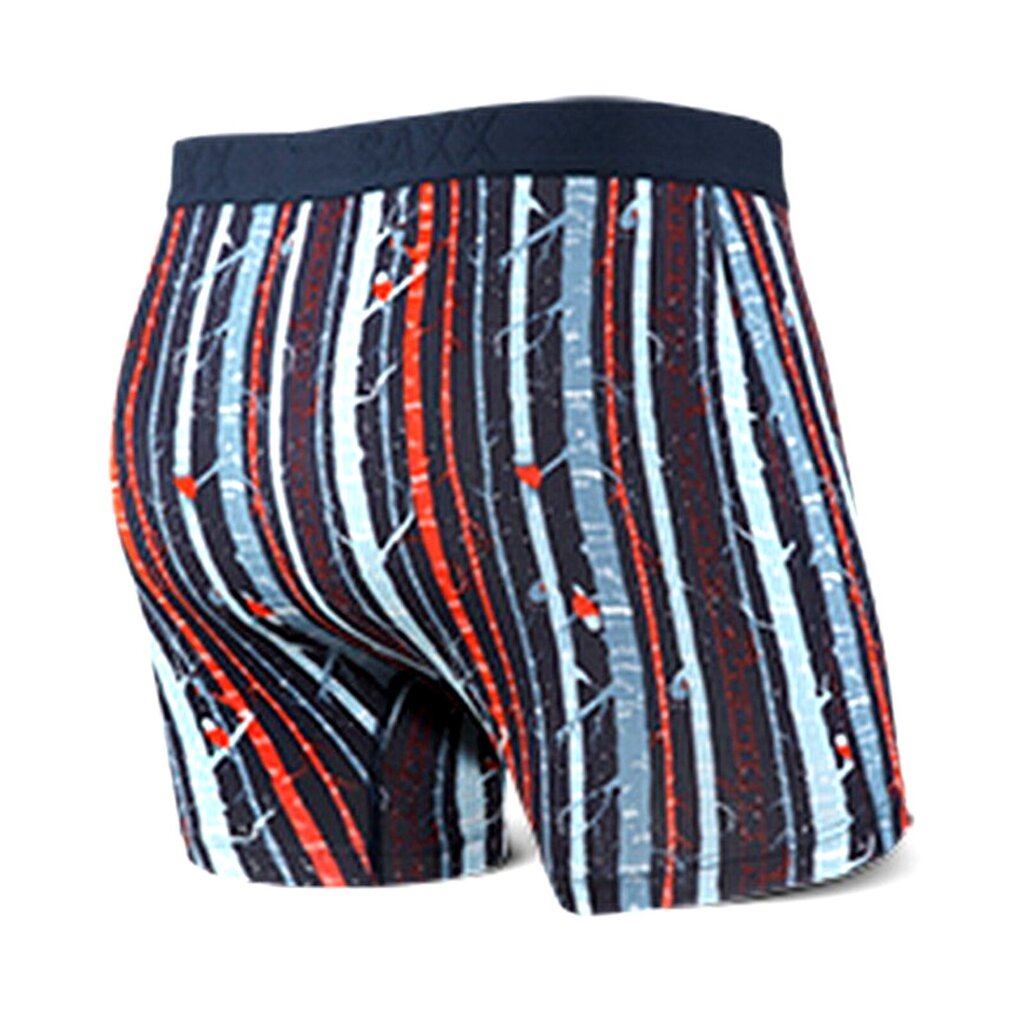 Bokseršorti vīriešiem, Saxx Ultra Boxer Brief Fly, Melns - Snow Owl 61645-386 cena un informācija | Vīriešu apakšbikses | 220.lv