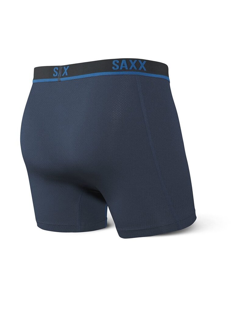 Bokseršorti vīriešiem, Saxx Kinetic Mesh Boxer Brief, Tumši zils/City Zils 63695-601 цена и информация | Vīriešu apakšbikses | 220.lv