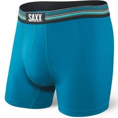 Bokseršorti vīriešiem, Saxx Vibe Boxer Brief, Celestial Zils 63766-386 цена и информация | Мужские трусы Nek, черные | 220.lv