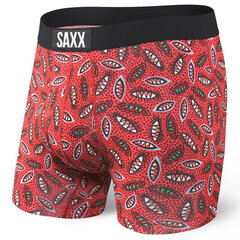 Bokseršorti vīriešiem, Saxx Vibe Boxer Brief, Sarkans - Shield 63834-386 cena un informācija | Vīriešu apakšbikses | 220.lv