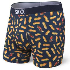 Bokseršorti vīriešiem, Saxx Volt Boxer Brief Sport, Tumši zils - Nut 64142-600 cena un informācija | Vīriešu apakšbikses | 220.lv