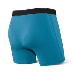 Bokseršorti vīriešiem, Saxx Quest Boxer Brief Fly, Celestial Zils 64435-386 cena un informācija | Vīriešu apakšbikses | 220.lv