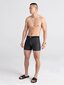 Bokseršorti vīriešiem, Saxx Droptemp Cool Mesh Boxer Brief Fly, Melns - Heather 64705-600 цена и информация | Vīriešu apakšbikses | 220.lv