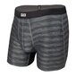 Bokseršorti vīriešiem, Saxx Droptemp Cool Mesh Boxer Brief Fly, Melns - Heather 64705-600 цена и информация | Vīriešu apakšbikses | 220.lv