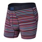 Bokseršorti vīriešiem, Saxx Vibe Boxer Brief, Zils - Vibrant Stripe 65118-600 cena un informācija | Vīriešu apakšbikses | 220.lv